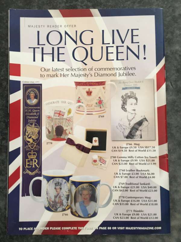 MAJESTY MAGAZINE - DIAMOND JUBILEE - COLLECTORS EDITION