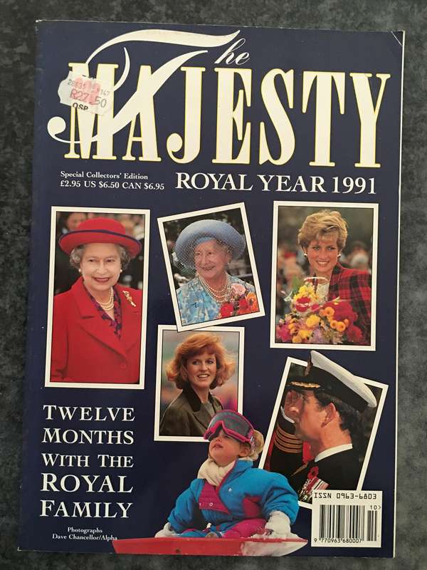MAJESTY MAGAZINE - ROYAL YEAR 1991