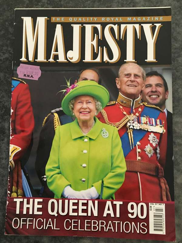 MAJESTY MAGAZINE - THE QUEEN AT 90 - OFFICIAL CELEBRATION