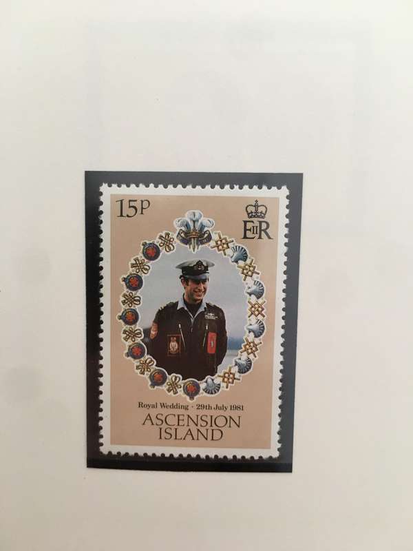 ASCENSION ISLAND - ROYAL WEDDING  OF PRINCE CHARLES & LADY DIANA - 1981 - MINT STAMPS