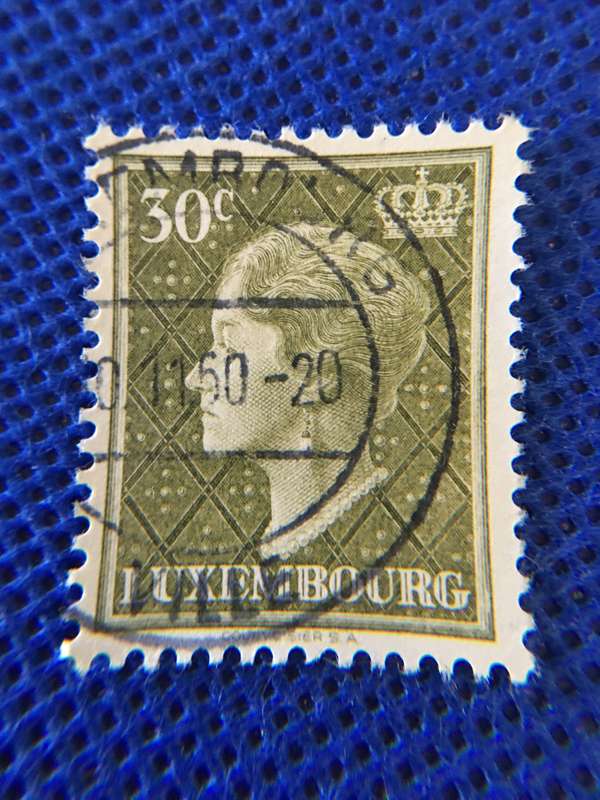 LUXEMBOURG USED ROYALTY 1948 USED STAMP