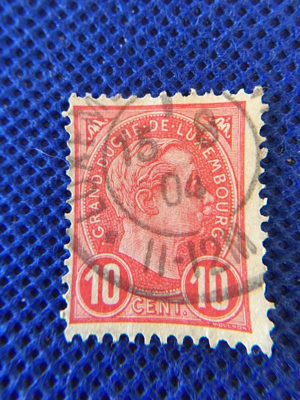 LUXEMBOURG USED 10c STAMP