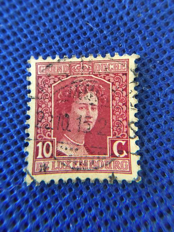 LUXEMBOURG 1914 USED GRAND DUTCHESS