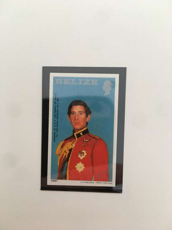 BELIZE - ROYAL WEDDING OF H.H. PRINCE CHARLES & LADY DIANA - 1981 - 3 MINT STAMPS