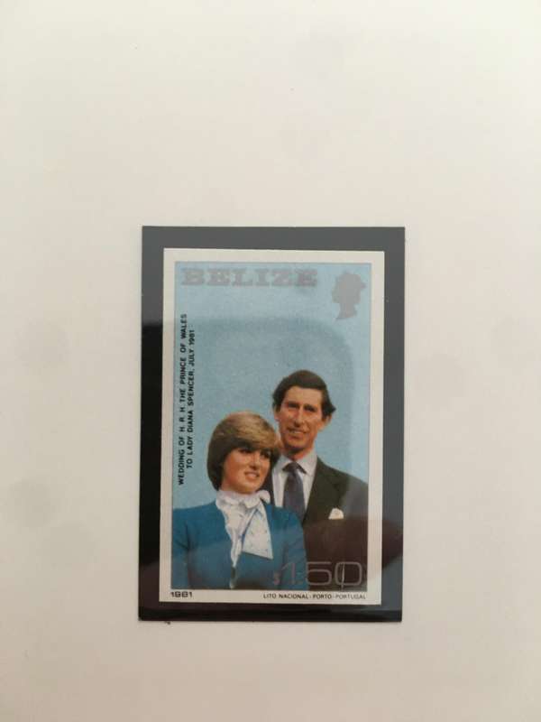 BELIZE - ROYAL WEDDING OF H.H. PRINCE CHARLES & LADY DIANA - 1981 - 3 MINT STAMPS
