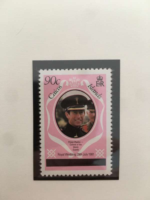 CAICOS ISLANDS - ROYAL WEDDING OF H.H. PRINCE CHARLES & LADY DIANA - 1981 - MINT STAMPS