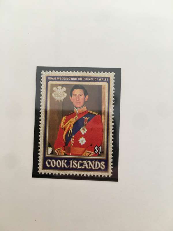 COOK ISLANDS - THE ROYAL WEDDING OF PRINCE CHARLES  AND LADY DIANA 1981