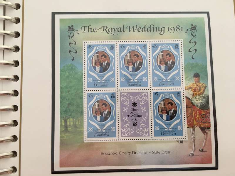 DOMINICA - ROYAL WEDDING OF PRINCE CHARLES AND LADY DIANA - 1981