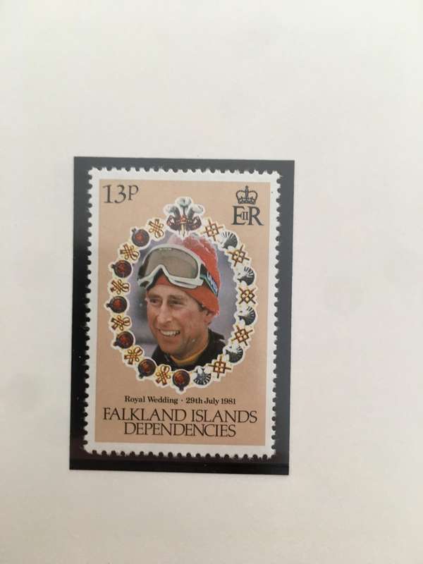 FALKLAND ISLANDS DEPENDENCIES - THE ROYAL WEDDING OF PRINCE CHARLES AND LADY DIANA - 1981