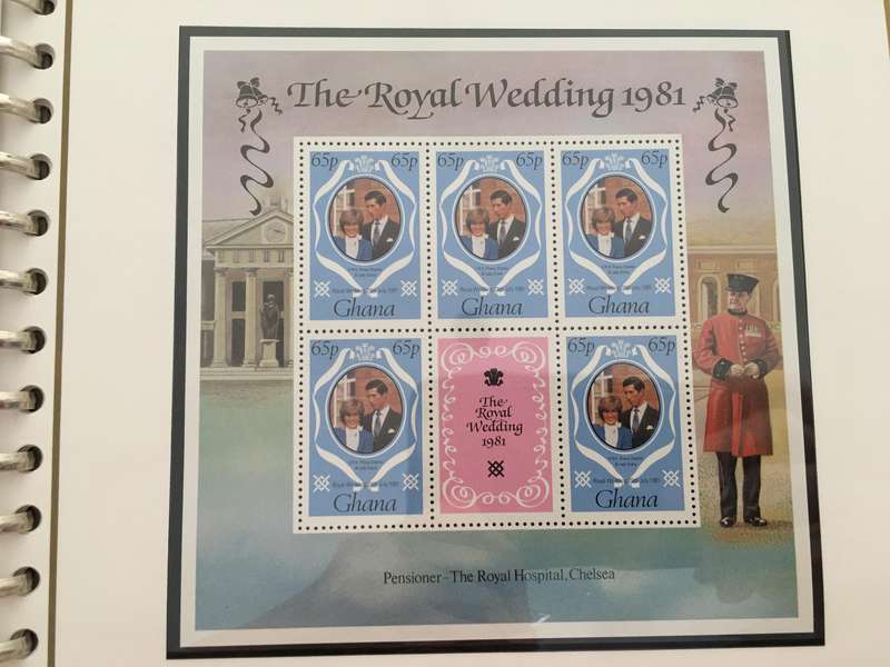 GHANA - ROYAL WEDDING OF PRINCE CHARLES AND LADY DIANA - 1981