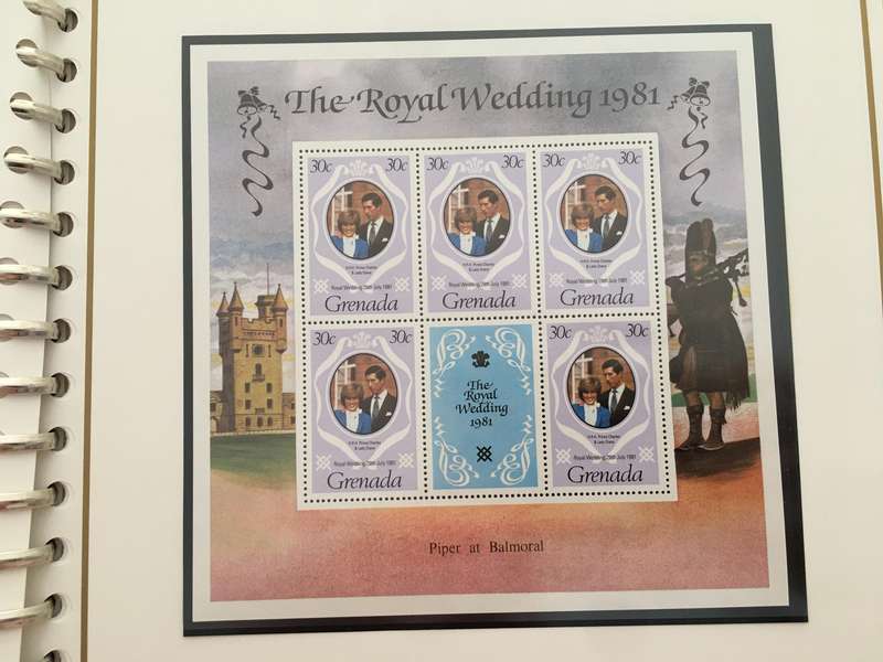 GRENADA - ROYAL WEDDING OF PRINCE CHARLES AND LADY DIANA 1981 -  MINT  SHEET