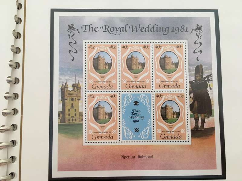 GRENADA - ROYAL WEDDING OF PRINCE CHARLES AND LADY DIANA 1981 -  MINT STAMPS