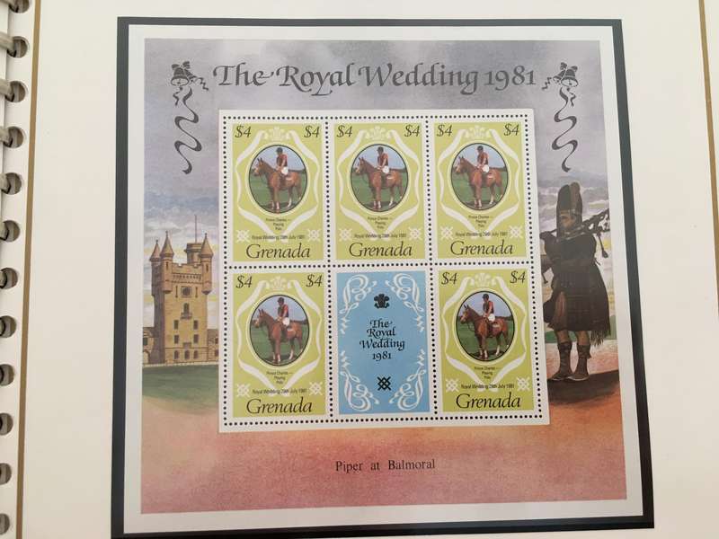 GRENADA - ROYAL WEDDING OF PRINCE CHARLES AND LADY DIANA 1981 -  MINT STAMPS