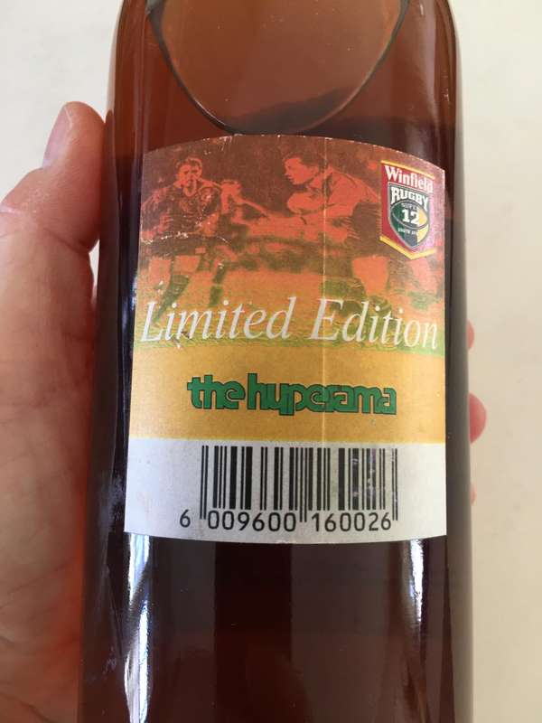 COLLECTORS - WINFIELD RUGBY SUPER 12  BOTTLE OF WINE SEALED