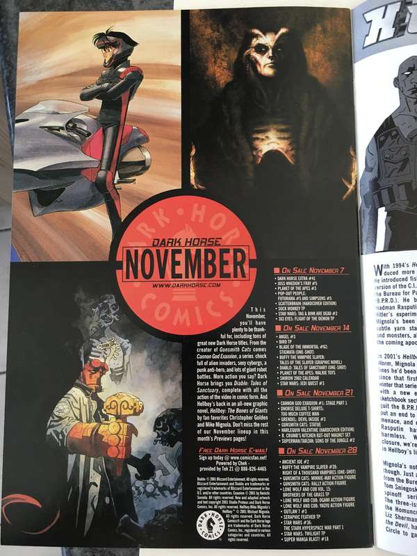 DARK HORSE COMICS - THE TENTH - NO. 3  - 2001 - AS NEW