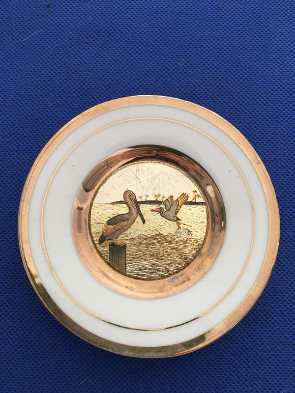 CHOKIN - METAL ENGRAVINGS FROM JAPAN 24KT GILTED WITH GOLD AND SILVER