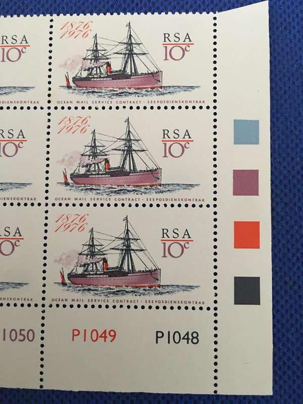 SOUTH AFRICA MINT BLOCK OF STAMPS 10c