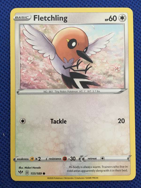 POKEMON TRADING CARD - FLETCHLING