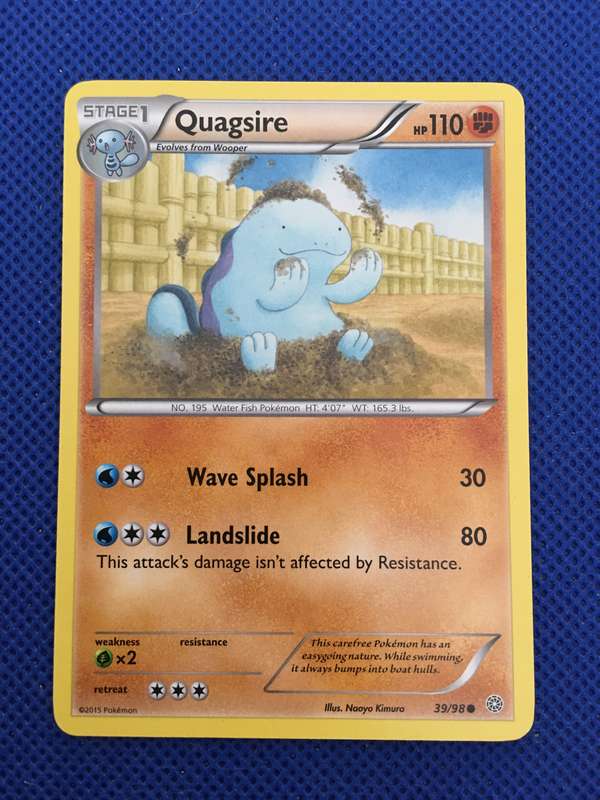 POKEMON TRADING CARD - QUAGSIRE