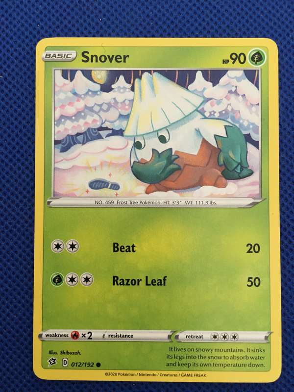 POKEMON TRADING CARD - SNOVER