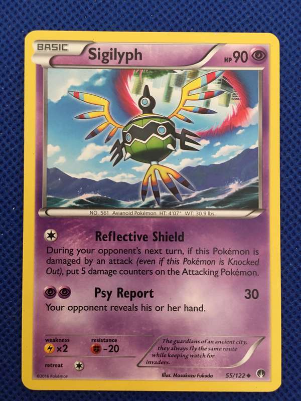 POKEMON TRADING CARD - SIGILYPH
