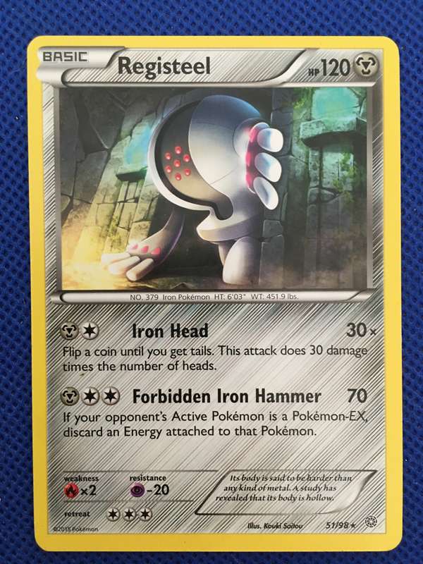 POKEMON TRADING CARD - REGISTEEL