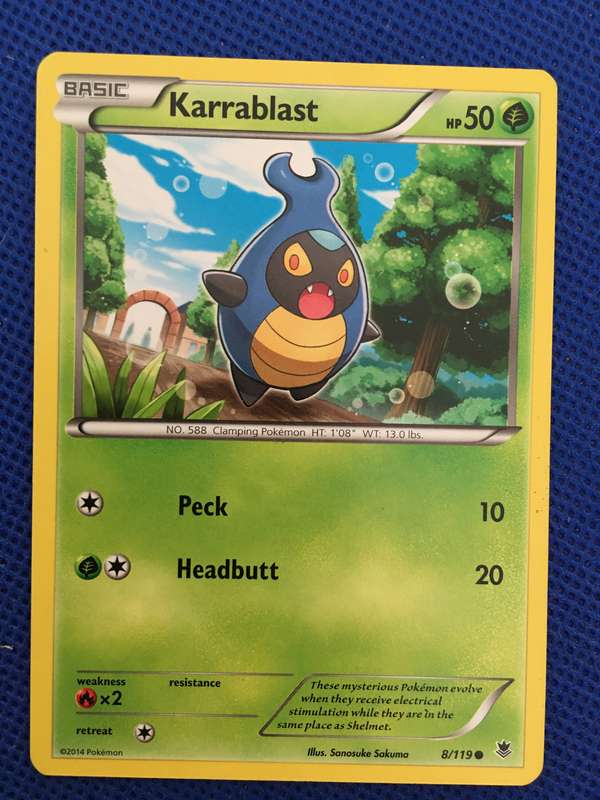 POKEMON TRADING CARD - KARRABLAST