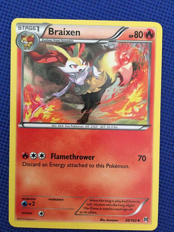 POKEMON TRADING CARD - BRAIXEN