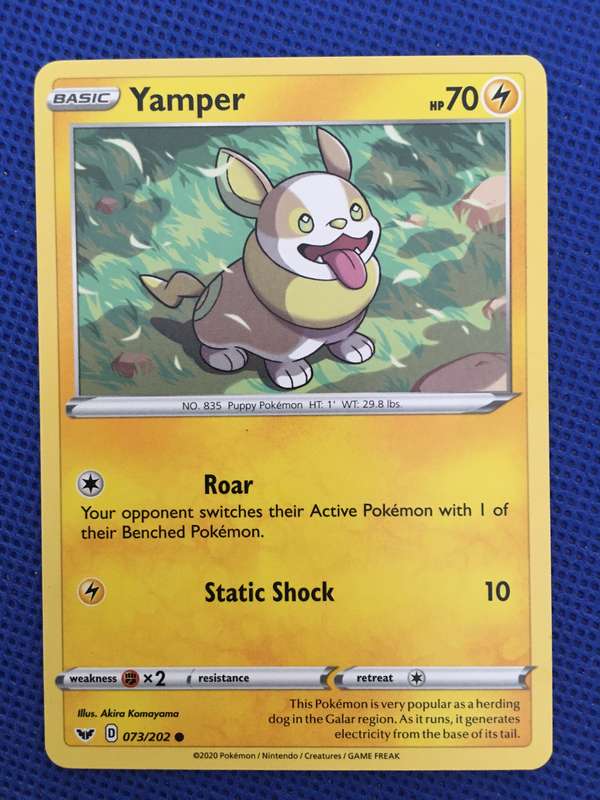 POKEMON TRADING CARD - YAMPER