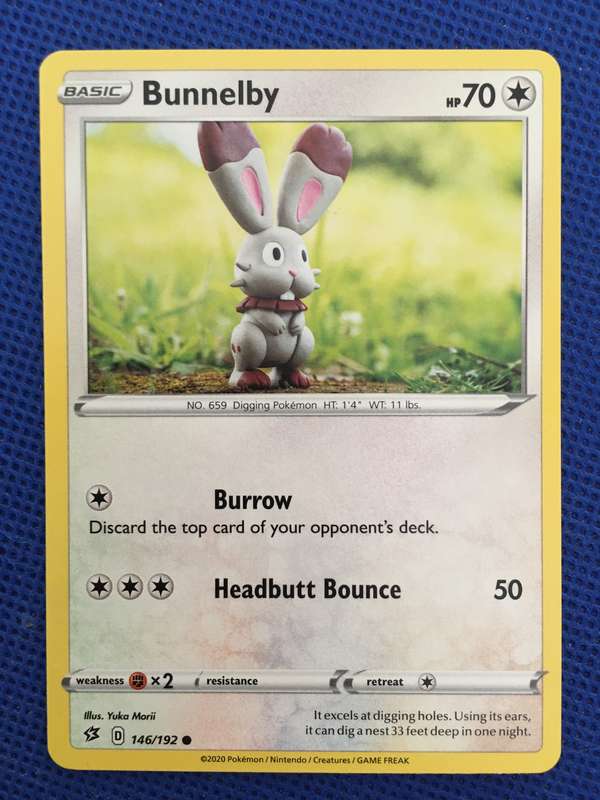 POKEMON TRADING CARD - BUNNELBY