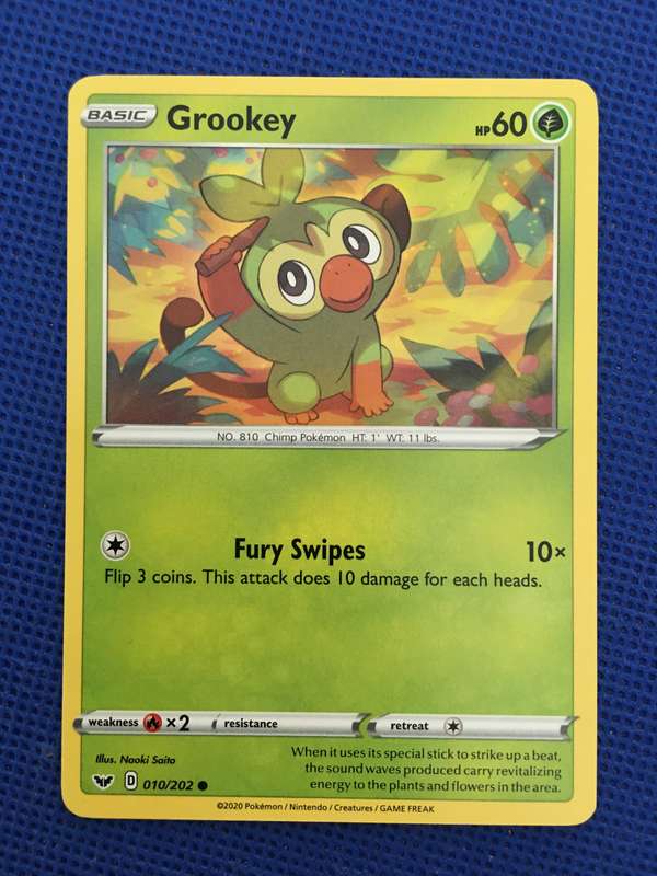 POKEMON TRADING CARD - GROOKEY