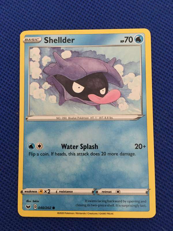 POKEMON TRADING CARD - SHELLDER