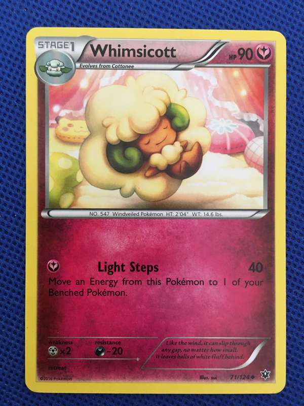 POKEMON TRADING CARD - WHIMSICOTT