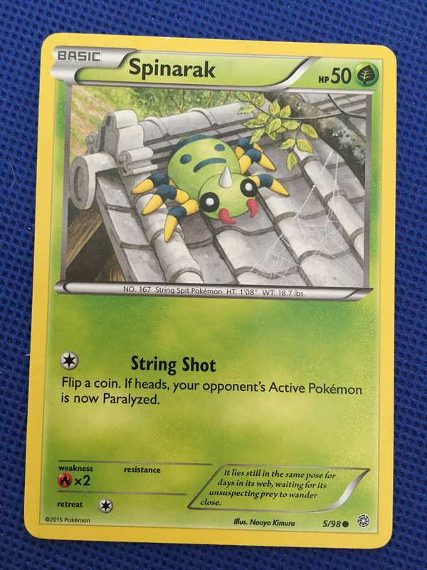 POKEMON TRADING CARD - SPINARAK