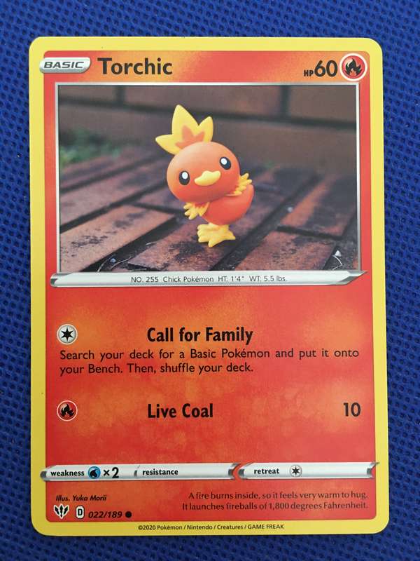 POKEMON TRADING CARD - TORCHIC