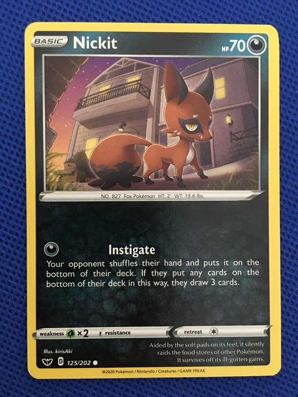 POKEMON TRADING CARD - NICKIT
