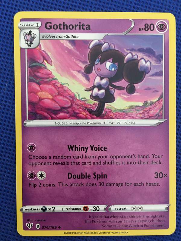 POKEMON TRADING CARD - GOTHORITA