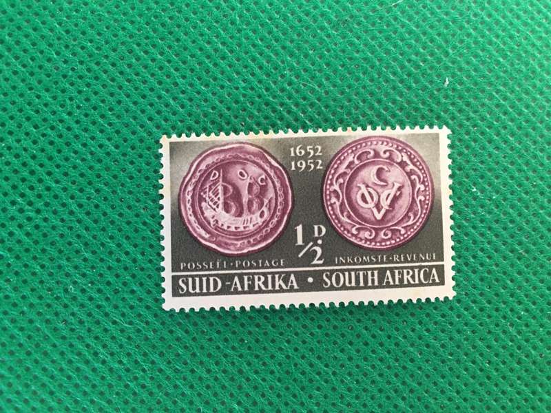 SOUTH AFRICA MINT  VAN RIEBEECK STAMP