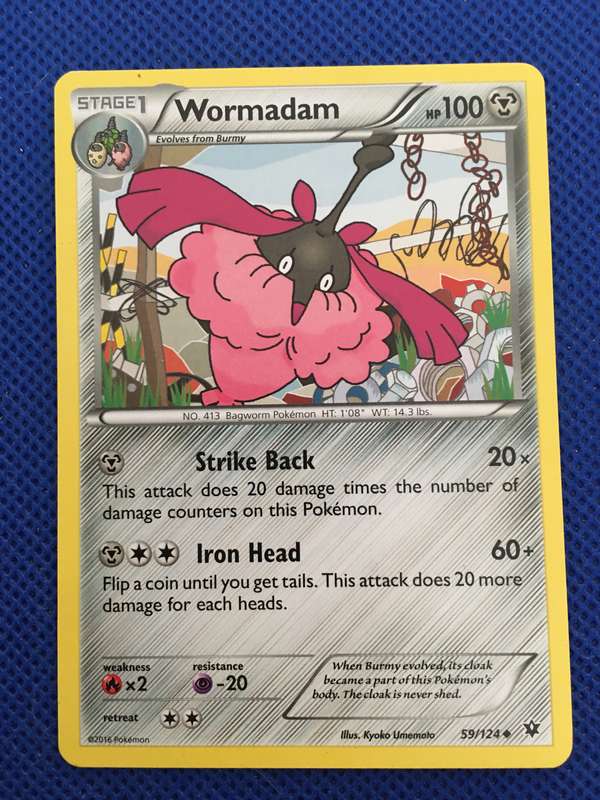 POKEMON TRADING CARD - WORMADAM
