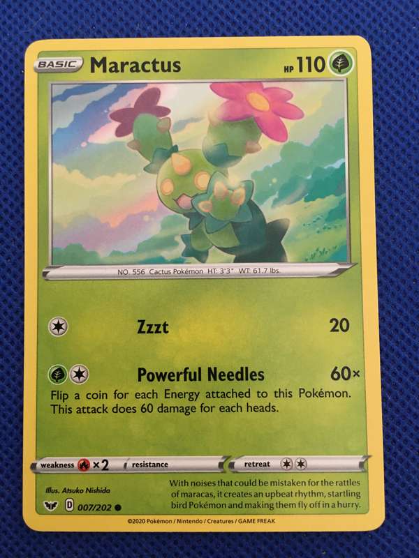 POKEMON TRADING CARD - MARACTUS