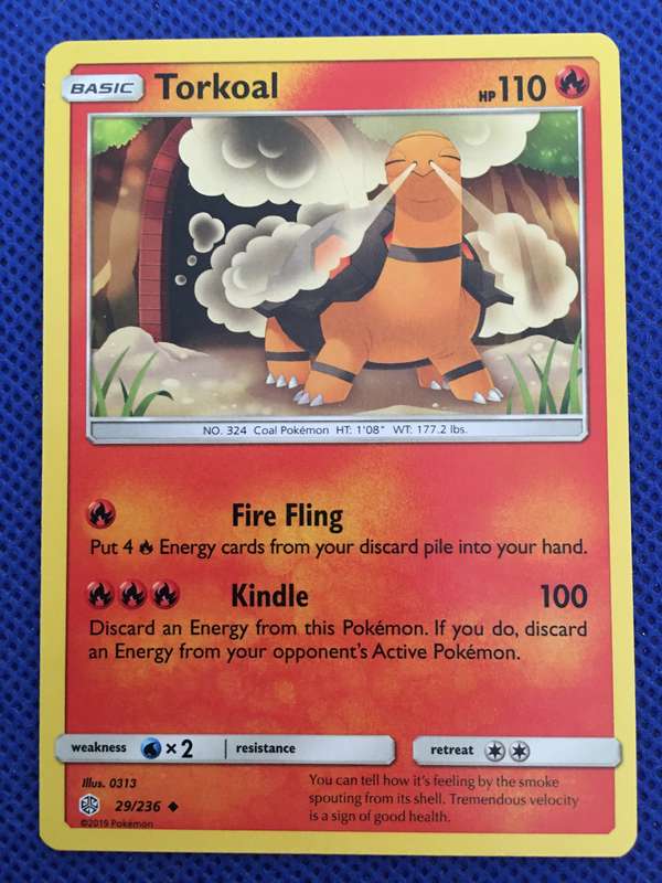 POKEMON TRADING CARD - TORKOAL
