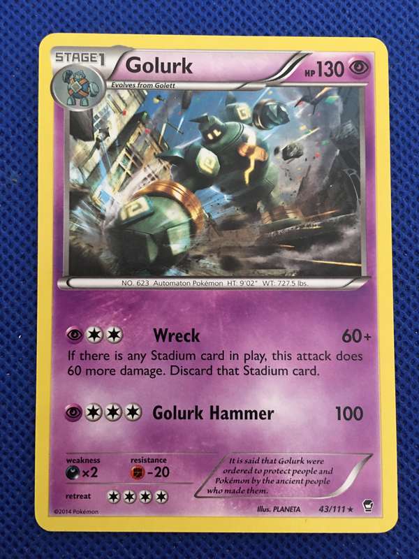 POKEMON TRADING CARD - GOLURK