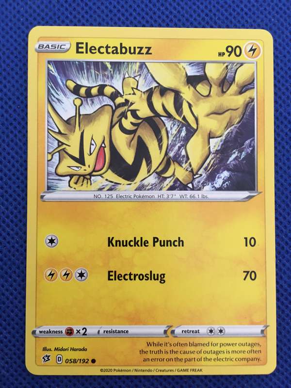 POKEMON TRADING CARD  - ELECTABUZZ
