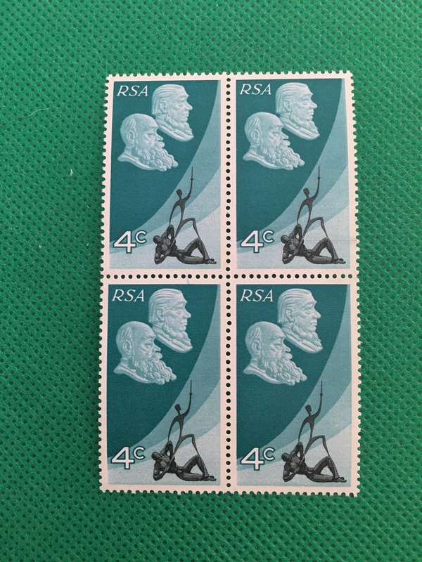 SOUTH AFRICA  MINT BLOCK OF STAMPS