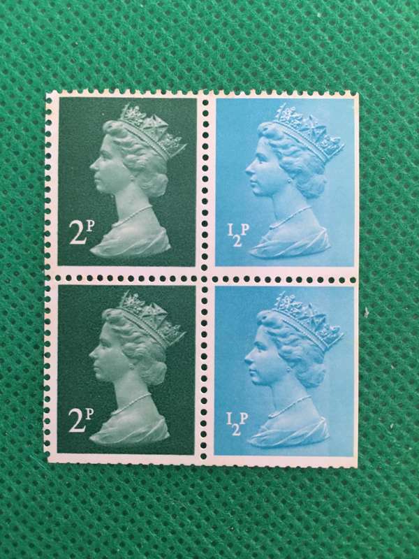 GREAT BRITAIN MINT BLOCK OF STAMPS