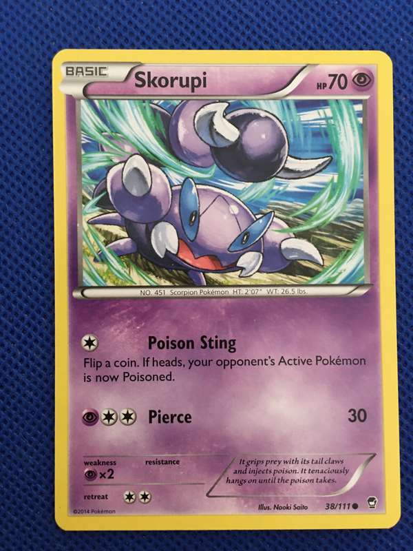 POKEMON TRADING CARD - SKORUPI