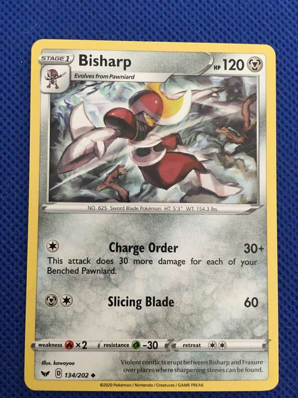 POKEMON TRADING CARD - BISHARP