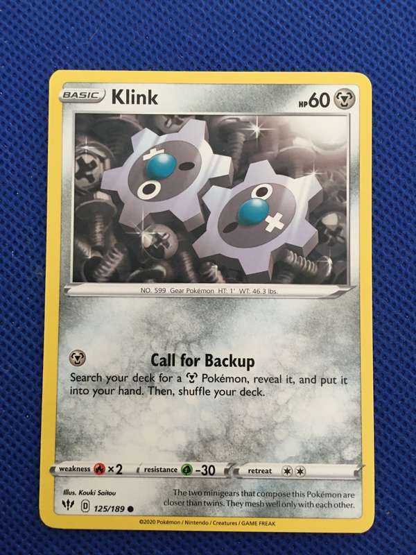 POKEMON TRADING CARD - KLINK