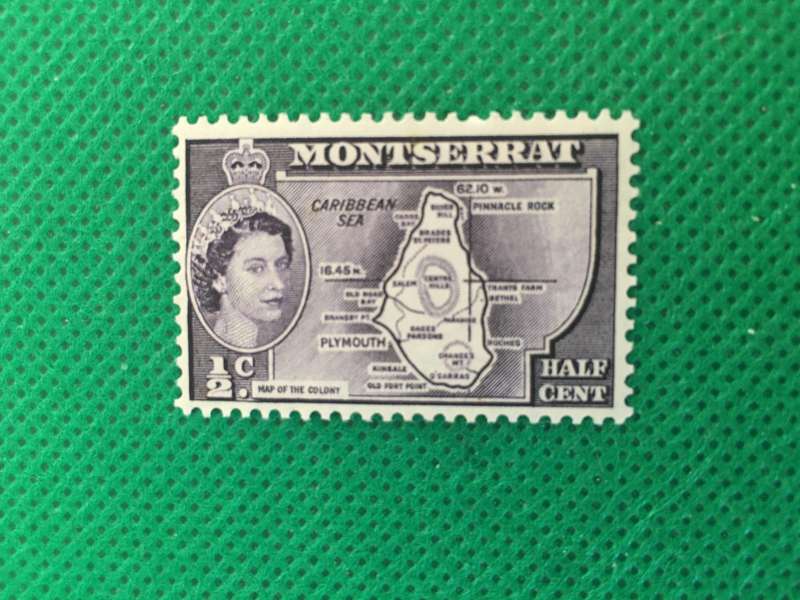 MONTSERRAT MINT PAIR  OF STAMPS