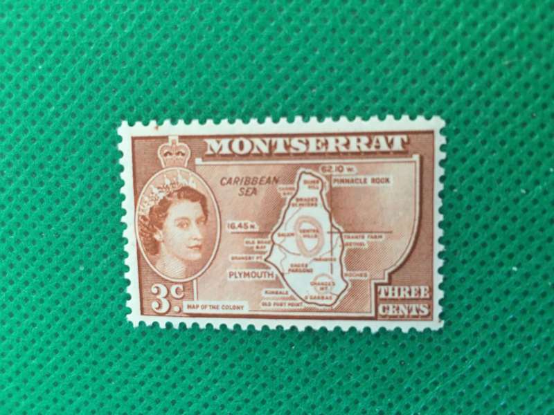 MONTSERRAT MINT PAIR  OF STAMPS